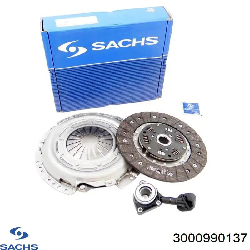 Zestaw sprzęgła (3 części) Sachs 3000990137 cena, od 374,09 USD