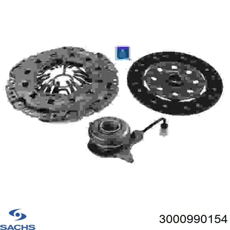 Zestaw sprzęgła (3 części) Sachs 3000990154 cena, od 461,57 USD