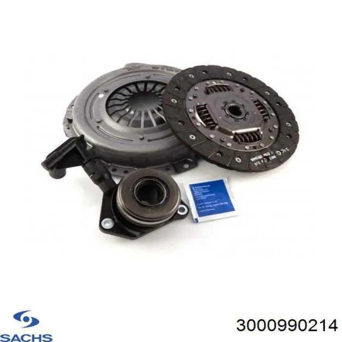 Zestaw sprzęgła (3 części) Sachs 3000990214 cena, od 147,62 USD