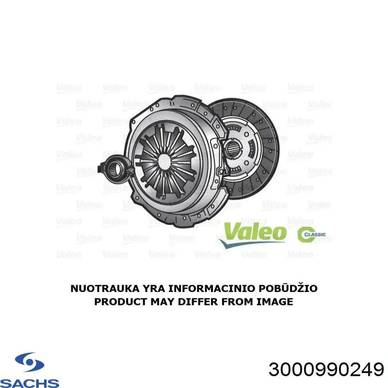 55225072 Fiat/Alfa/Lancia Zestaw sprzęgła (3 części)
