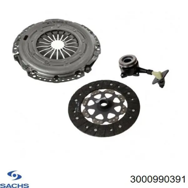 3000990391 Sachs Zestaw sprzęgła (3 części)