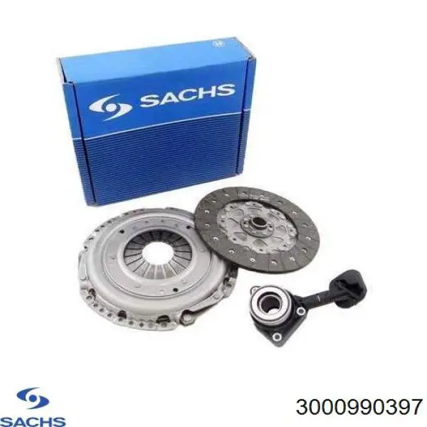 Zestaw sprzęgła (3 części) 8200291842 Renault (RVI)