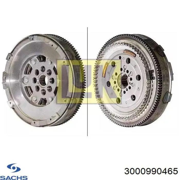 3000990465 Sachs zestaw sprzęgła (3 części)