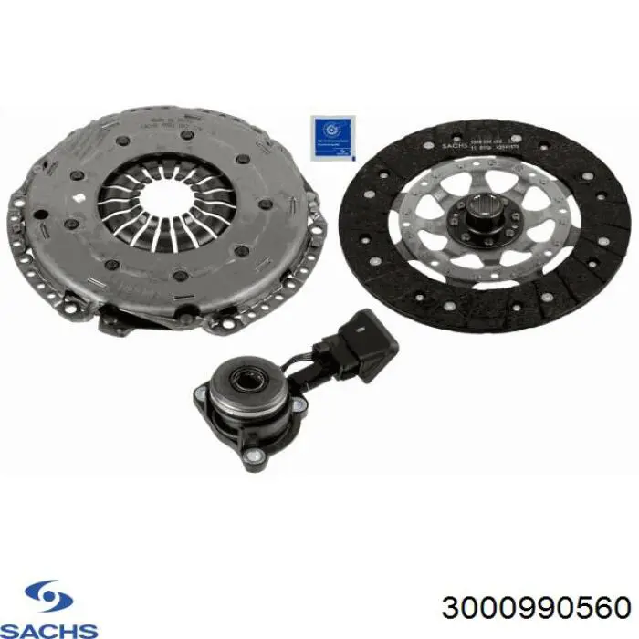 9675022680 Peugeot/Citroen Zestaw sprzęgła (3 części)