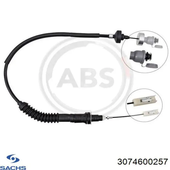 Do koszyka 3074600257 Sachs Linka sprzęgła