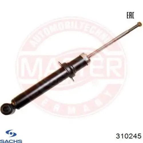 Amortyzator tylny Sachs 310245 cena, od 51,52 USD