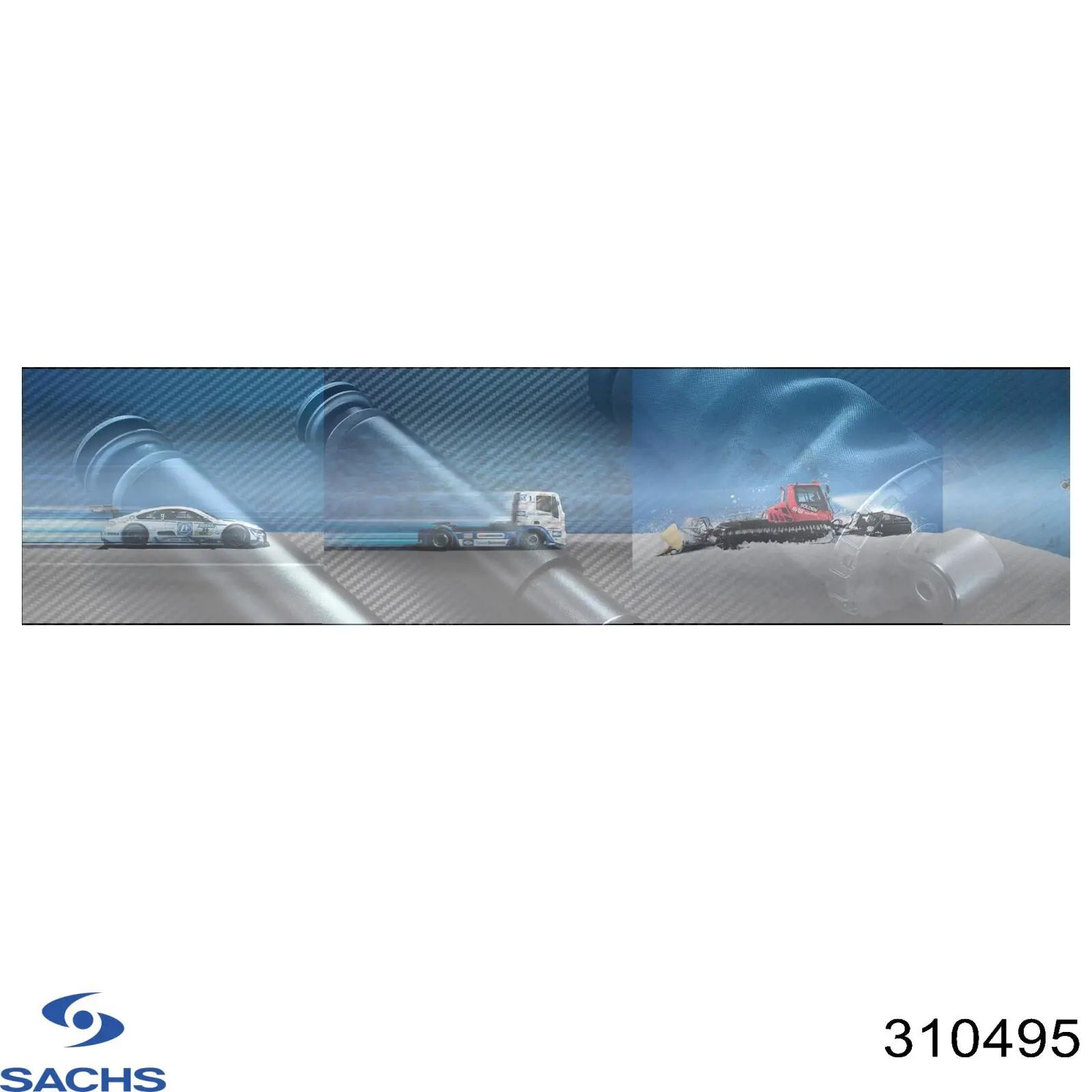 Do koszyka 310495 Sachs Amortyzator przedni lewy