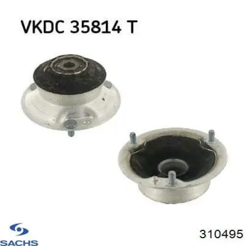 310495 Sachs Amortyzator przedni lewy