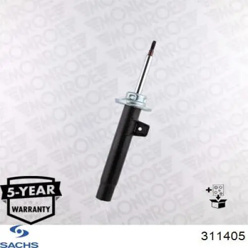 Do koszyka 311405 Sachs Amortyzator przedni lewy
