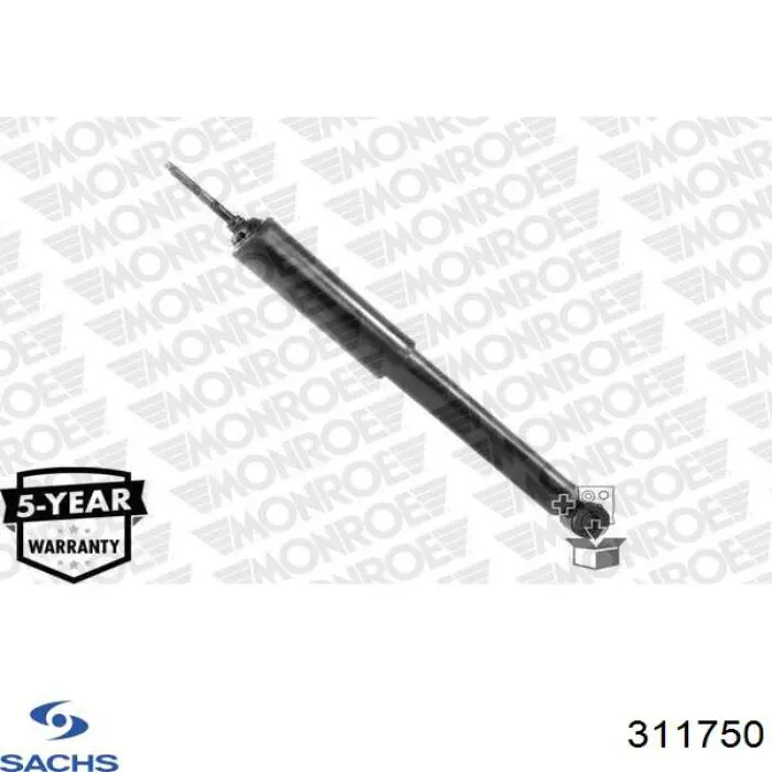 Do koszyka 311750 Sachs Amortyzator tylny