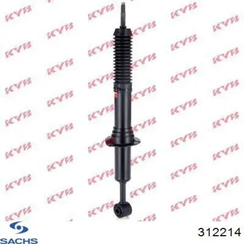 Amortyzator przedni Sachs 312214 cena, od 43,65 USD