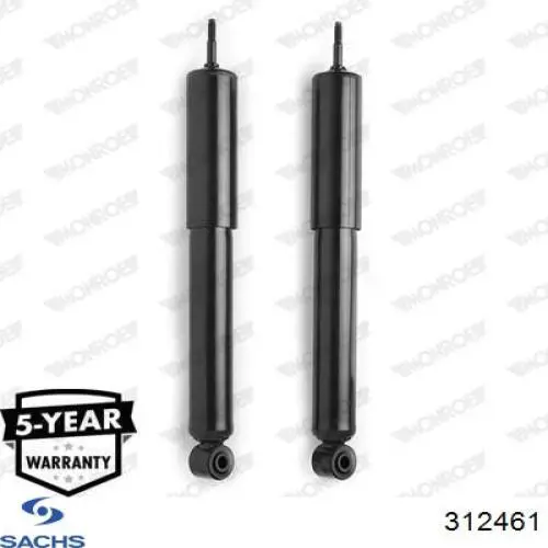 Amortyzator tylny Sachs 312461 cena, od 37,52 USD