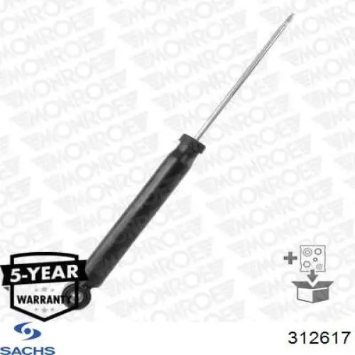 Do koszyka 312617 Sachs Amortyzator tylny