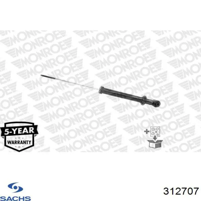 Do koszyka 312707 Sachs Amortyzator tylny