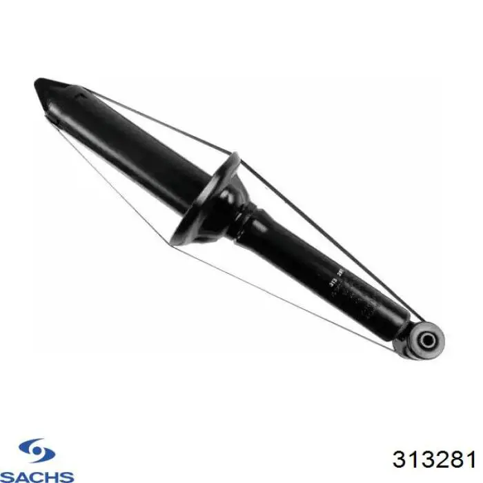 Amortyzator tylny Sachs 313281 cena, od 48,25 USD