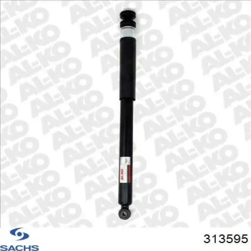 Amortyzator tylny Sachs 313595 cena, od 34,52 USD