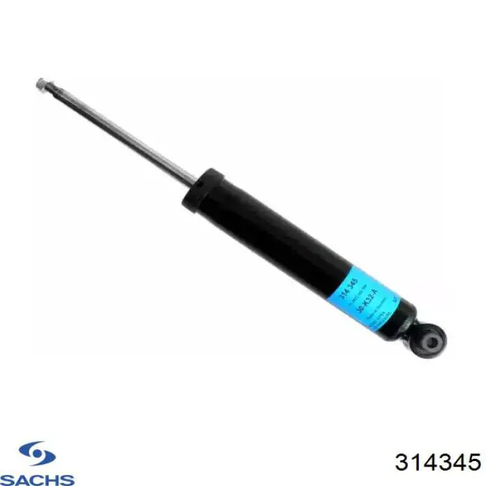 Amortyzator tylny Sachs 314345 cena, od 37,72 USD