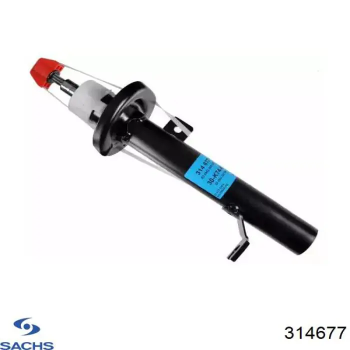 Amortyzator przedni lewy Sachs 314677 cena, od 49,41 USD