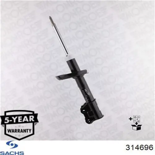 Do koszyka 314696 Sachs Amortyzator przedni prawy