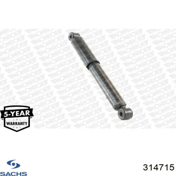 Do koszyka 314715 Sachs Amortyzator tylny