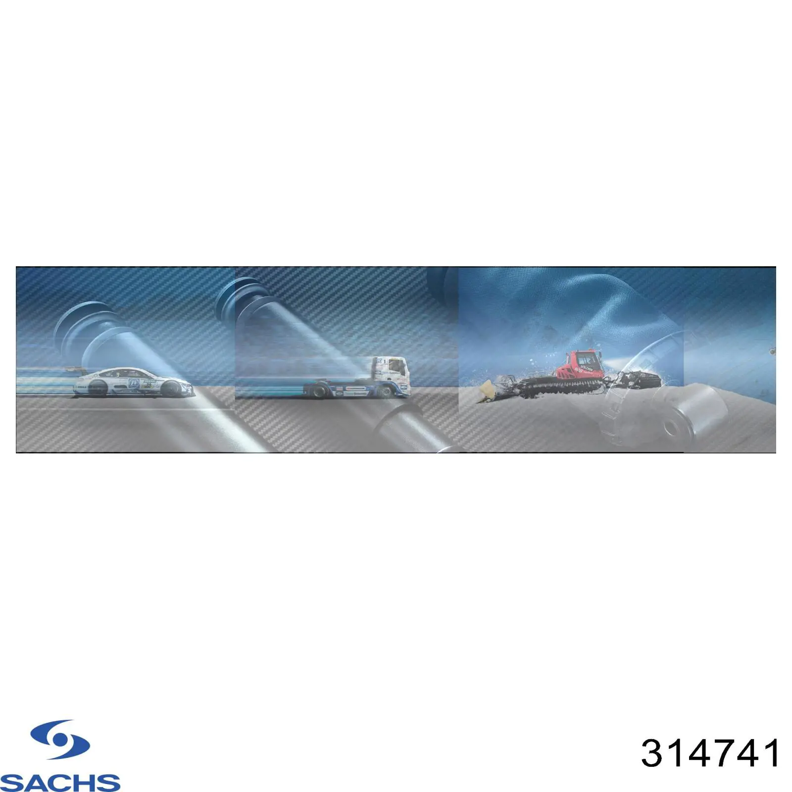 Do koszyka 314741 Sachs Amortyzator przedni prawy