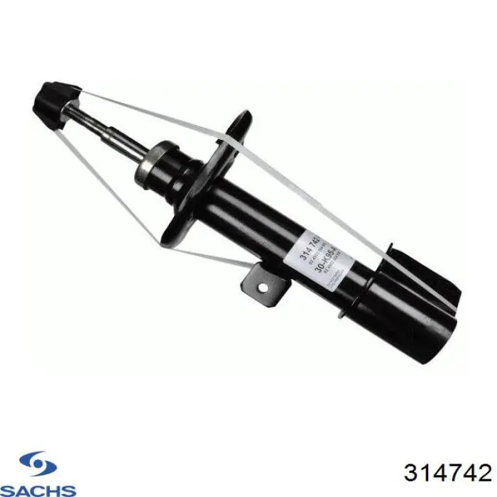 Amortyzator przedni lewy Sachs 314742 cena, od 49,43 USD