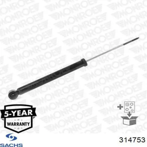 Do koszyka 314753 Sachs Amortyzator tylny