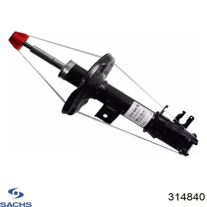 Amortyzator przedni prawy Sachs 314840 cena, od 53,50 USD