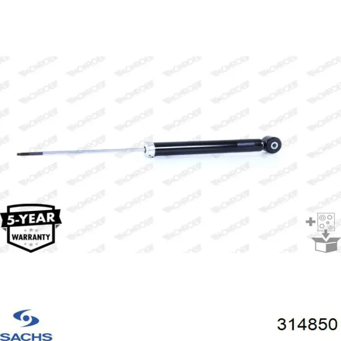 Do koszyka 314850 Sachs Amortyzator tylny