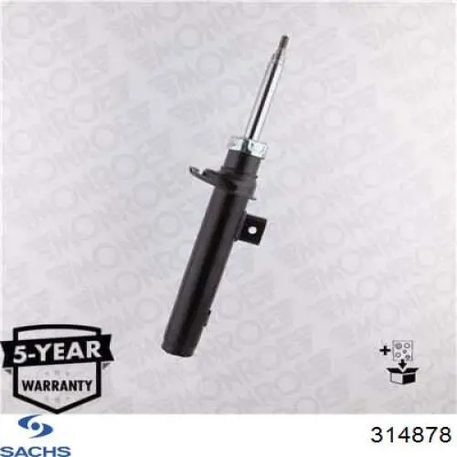 Do koszyka 314878 Sachs Amortyzator przedni lewy