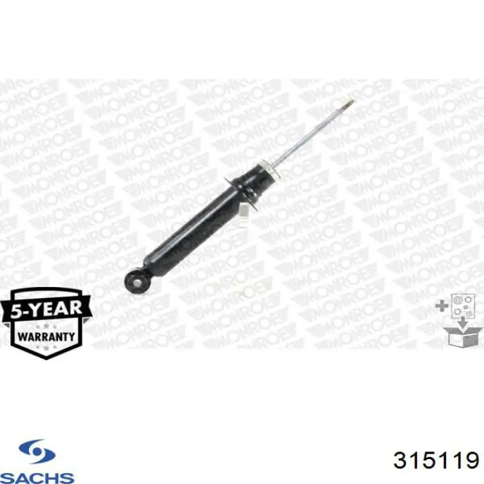 Do koszyka 315119 Sachs Amortyzator przedni