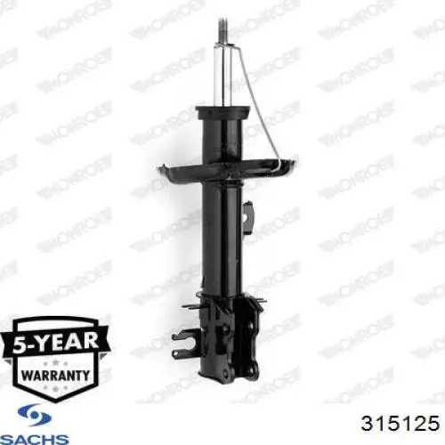 Do koszyka 315125 Sachs Amortyzator przedni lewy