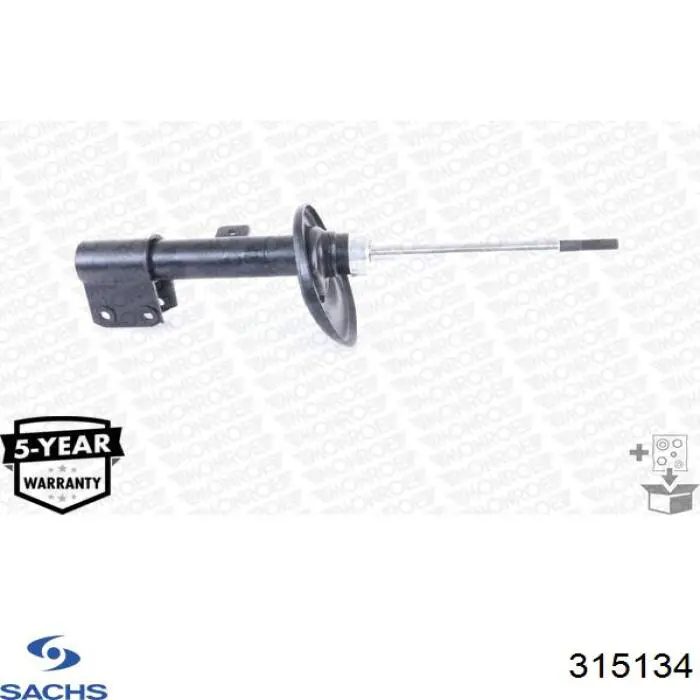 Amortyzator przedni prawy Sachs 315134 cena, od 59,31 USD
