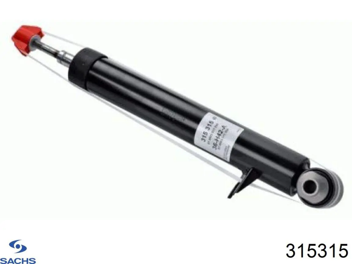 Do koszyka 315315 Sachs Amortyzator tylny lewy