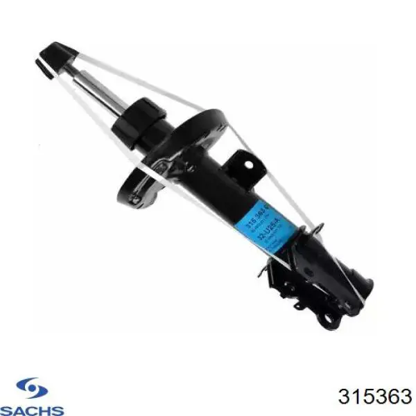Amortyzator przedni lewy Sachs 315363 cena, od 76,90 USD