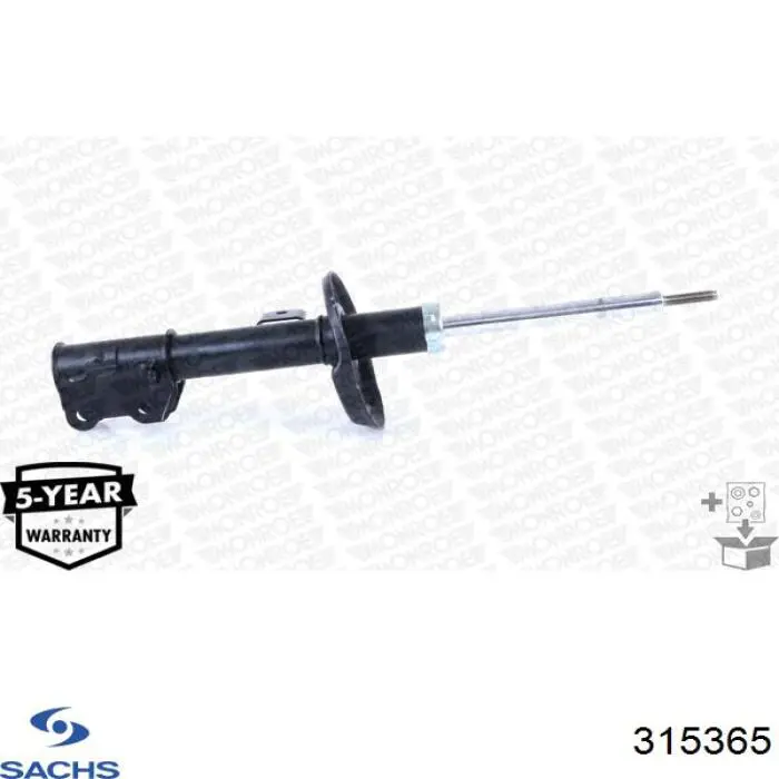 Amortyzator przedni lewy 51799794 Fiat/Alfa/Lancia