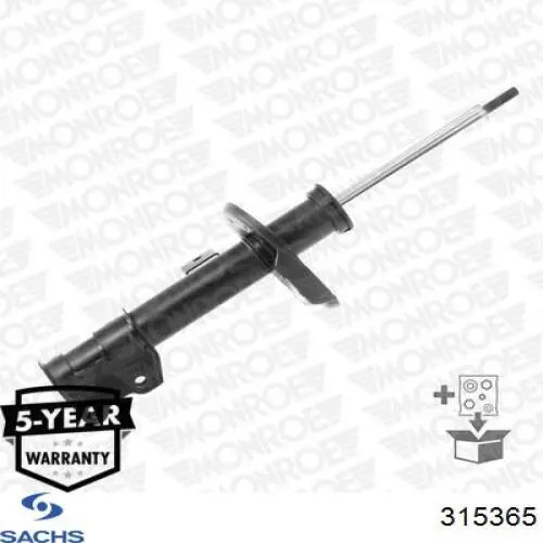 Amortyzator przedni lewy Fiat/Alfa/Lancia 51799794 cena, od 111,25 USD
