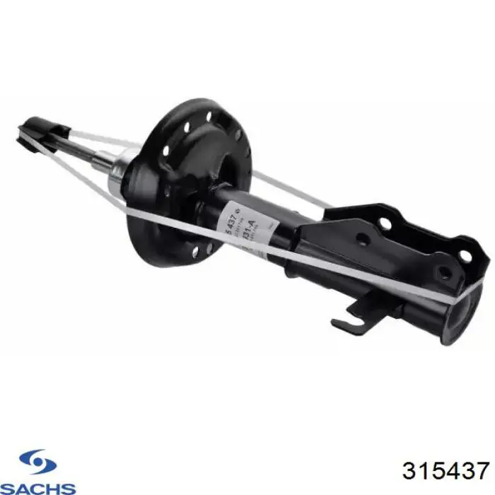 Amortyzator przedni lewy Sachs 315437 cena, od 68,40 USD
