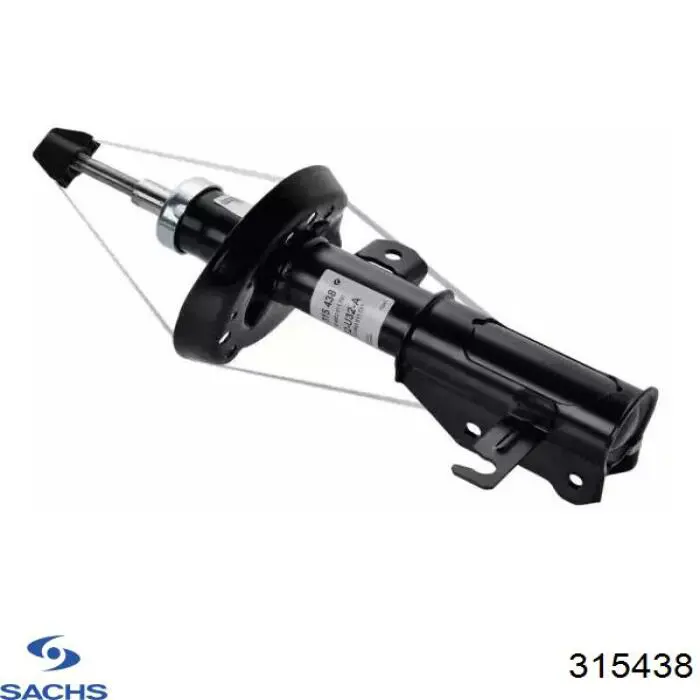 Amortyzator przedni prawy Sachs 315438 cena, od 62,10 USD