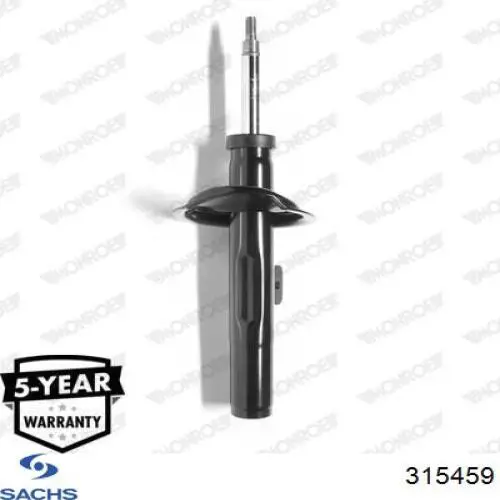 Amortyzator przedni lewy Sachs 315459 cena, od 90,58 USD