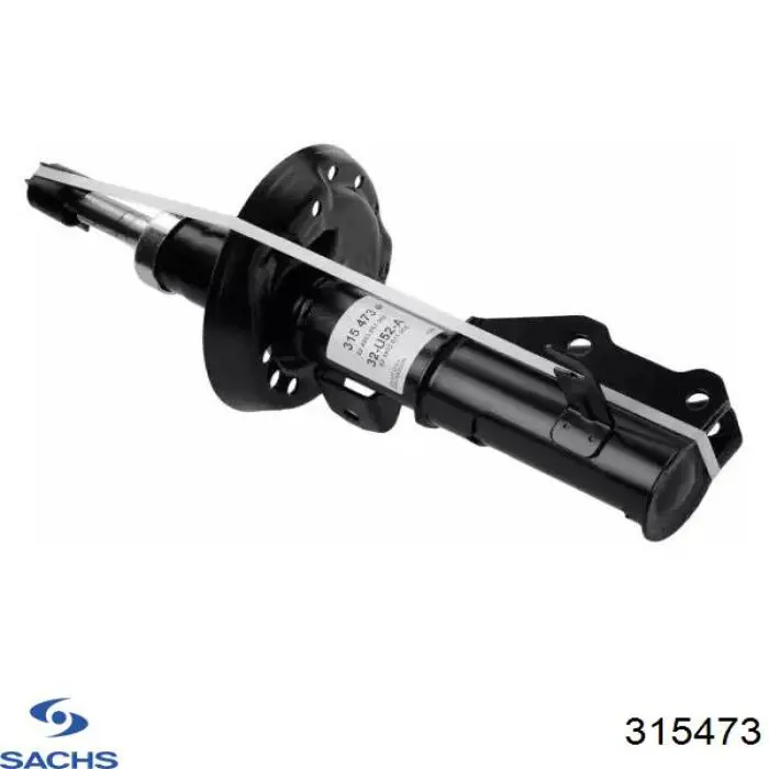 Amortyzator przedni lewy Sachs 315473 cena, od 61,69 USD