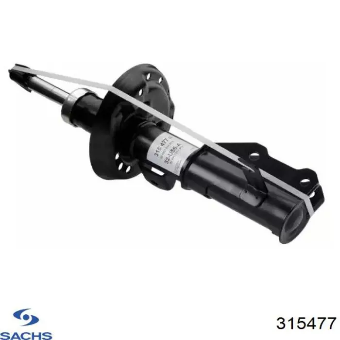 Amortyzator przedni lewy Sachs 315477 cena, od 73,37 USD