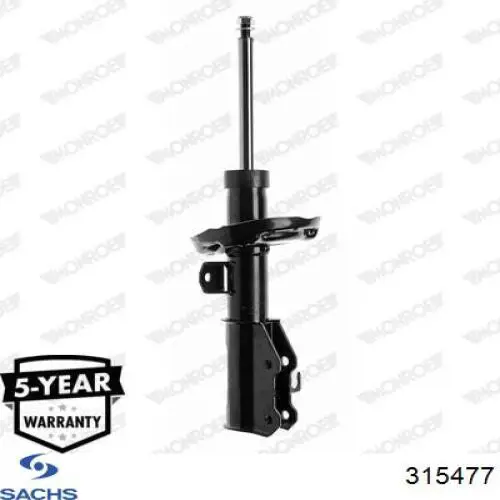 Do koszyka 315477 Sachs Amortyzator przedni lewy