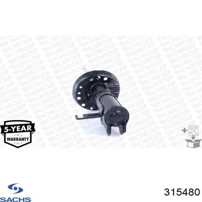 Amortyzator przedni prawy Sachs 315480 cena, od 66,72 USD