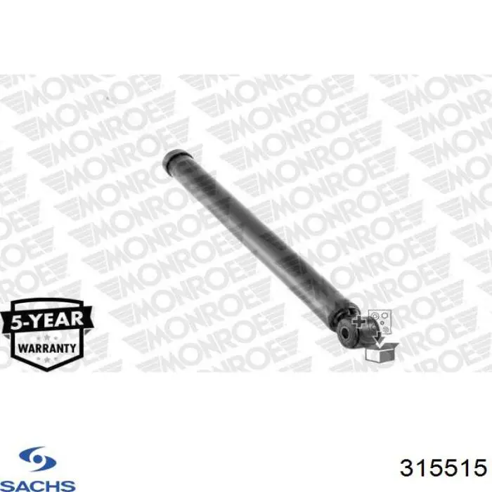 Do koszyka 315515 Sachs Amortyzator tylny