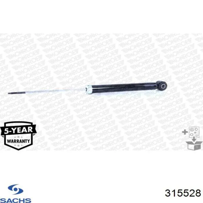Amortyzator tylny Sachs 315528 cena, od 48,87 USD