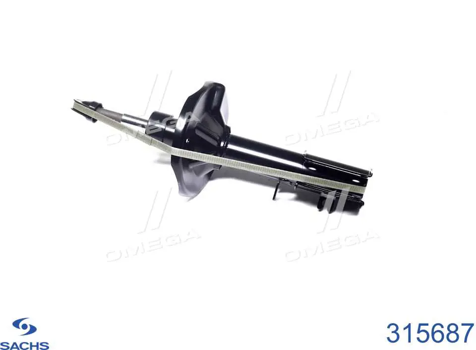 Amortyzator przedni lewy Sachs 315687 cena, od 73,25 USD