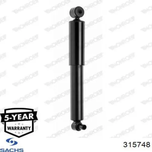 Amortyzator tylny Sachs 315748 cena, od 41,47 USD