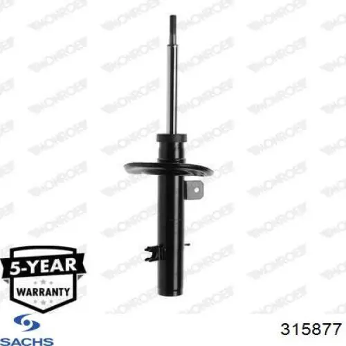 315877 Sachs Amortyzator przedni prawy