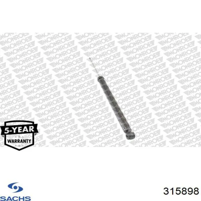 315898 Sachs Amortyzator tylny